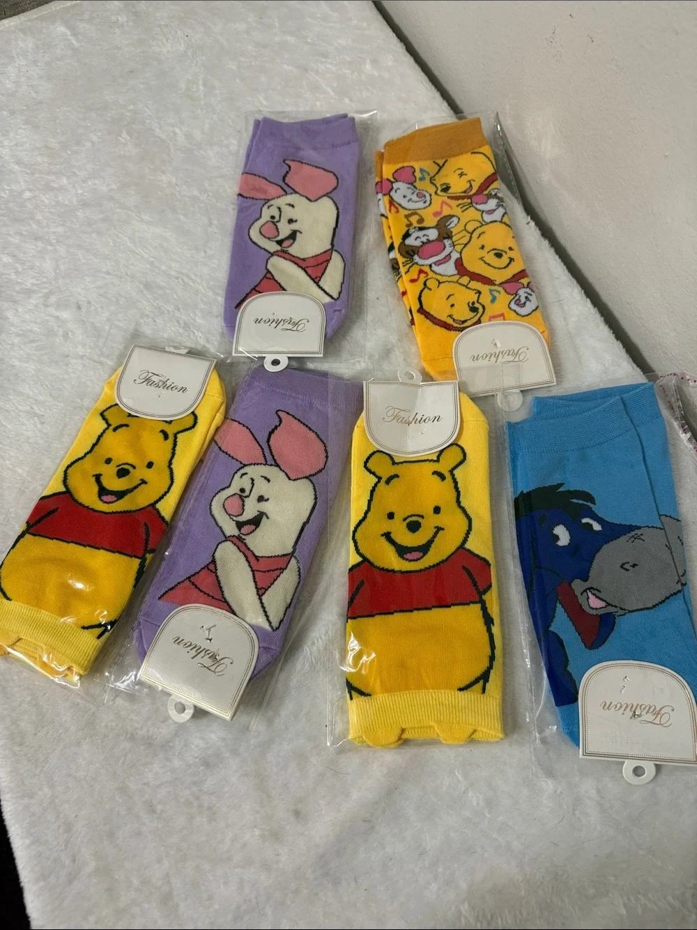 Winnie the Pooh and gang sock set !